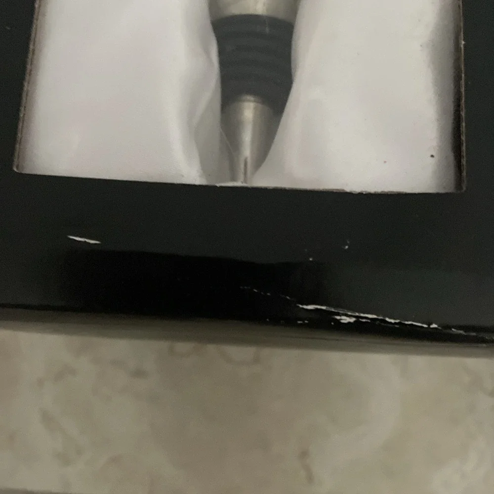 Ganz Light Up Cheer Ornament Wine Stopper